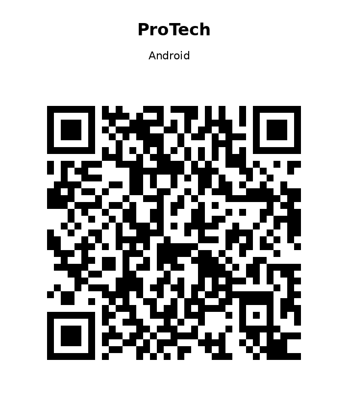 ProTech Android用 QRコード